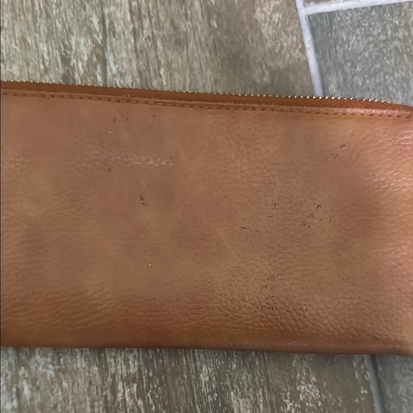 Free People Camel Leather Pouch - Picture 5 of 14